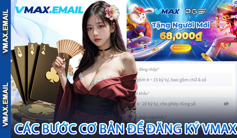 Các Bước Cơ Bản Để Đăng Ký VMax