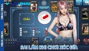 Sai lầm khi chơi Xóc đĩa